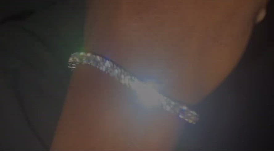 Bracciale Tennis Di Lusso | Rhodium Tennis Bracelet | Preziosi Milano