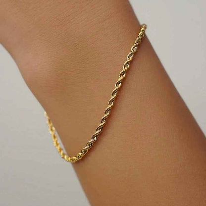 Bracciale Treccia Oro - Preziosi Milano bracciale