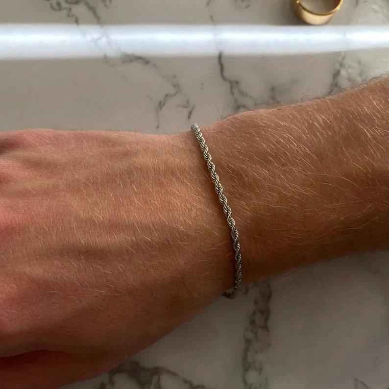 Bracciale Treccia Argento - Preziosi Milano bracciale