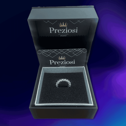 Anello Cristal Argento - Preziosi Milano