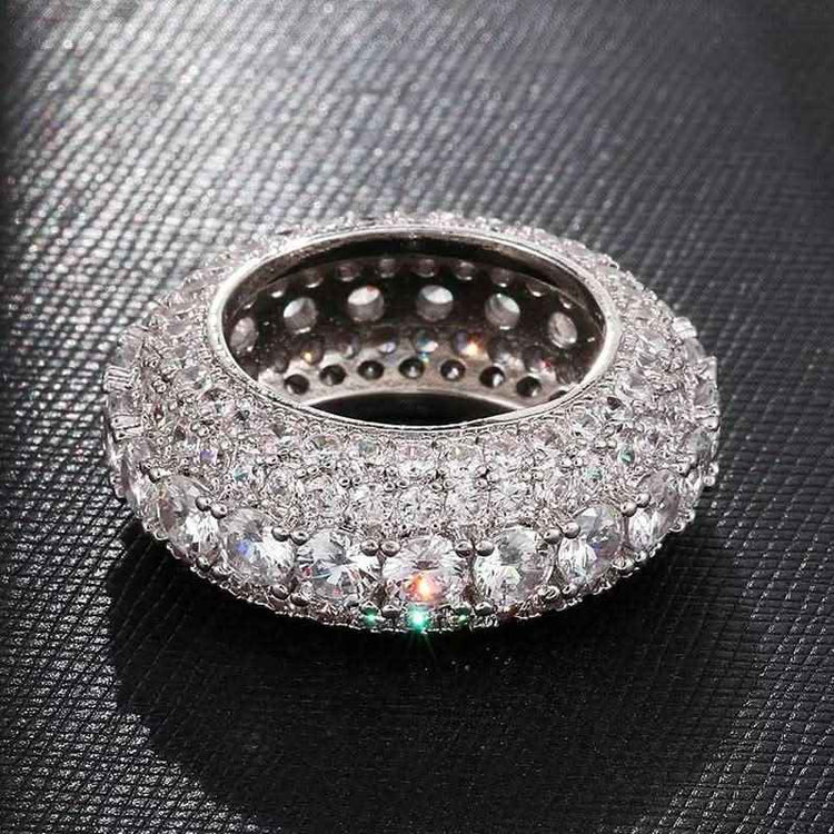 Anello a Fascia in Cristallo | Preziosi Milano