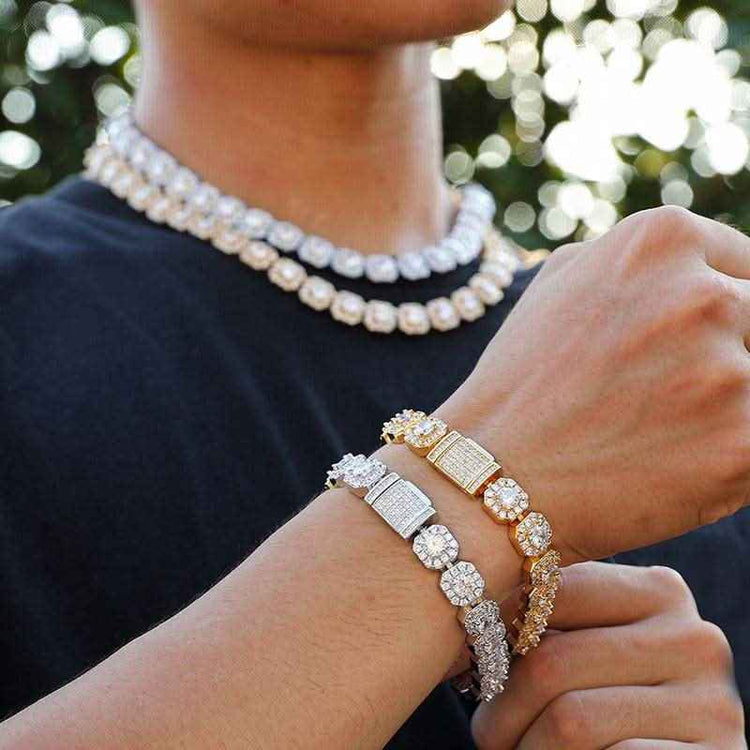 Bracciale in Oro Di Lusso | Bracciale Placcato Oro | Preziosi Milano