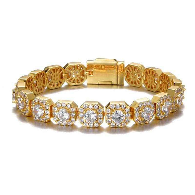 Bracciale in Oro Di Lusso | Bracciale Placcato Oro | Preziosi Milano