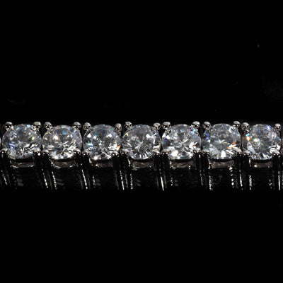 Bracciale Tennis Luxury Rhodium - Preziosi Milano