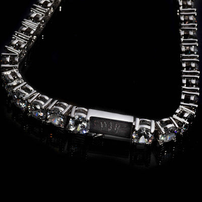 Bracciale Tennis Luxury Rhodium - Preziosi Milano