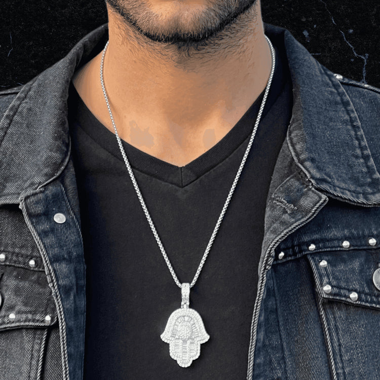 Ciondolo Di Diamanti Da Uomo | Ciondolo Di Diamanti | Preziosi Milano