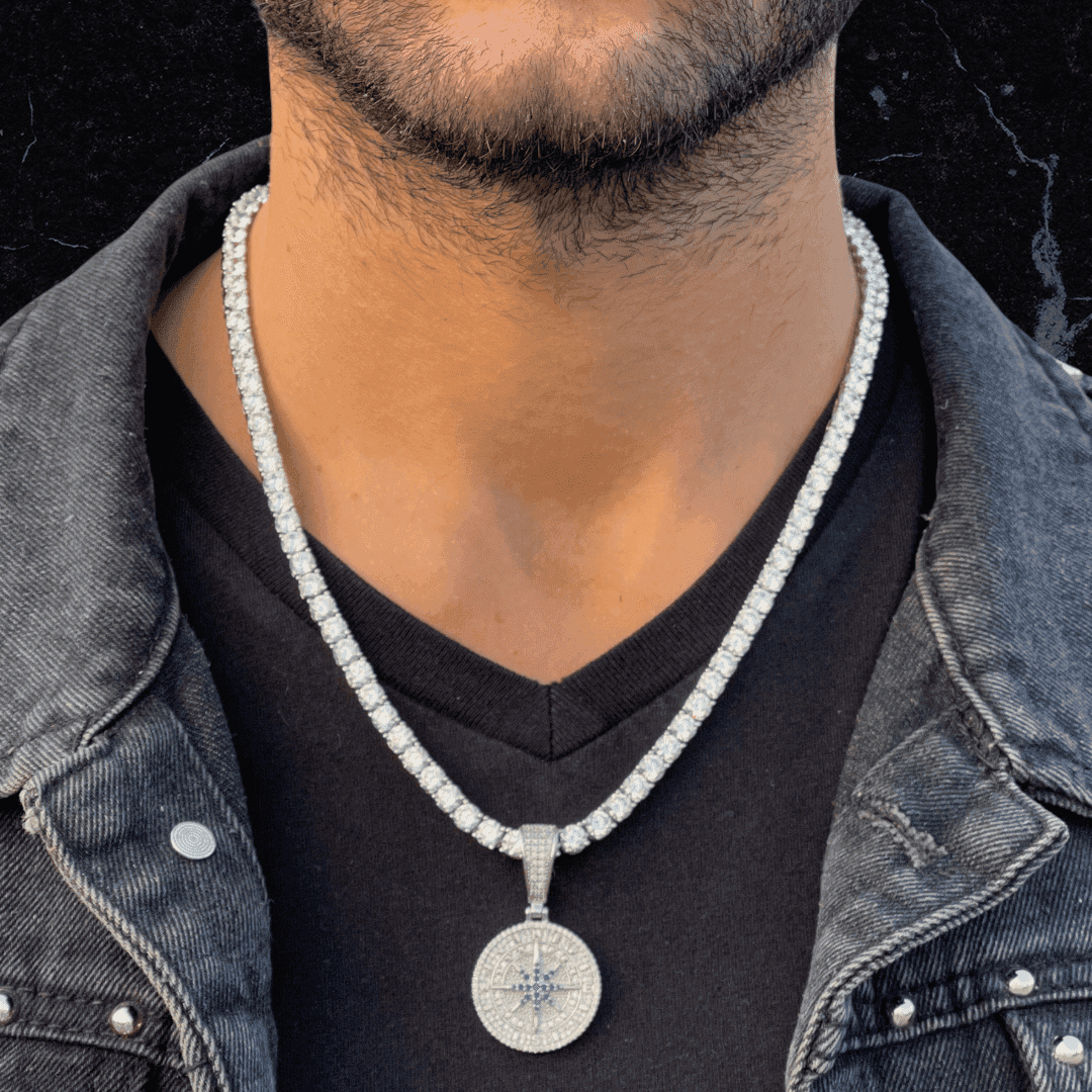 Collana Bussola Di Diamanti | Collana Bussola | Preziosi Milano