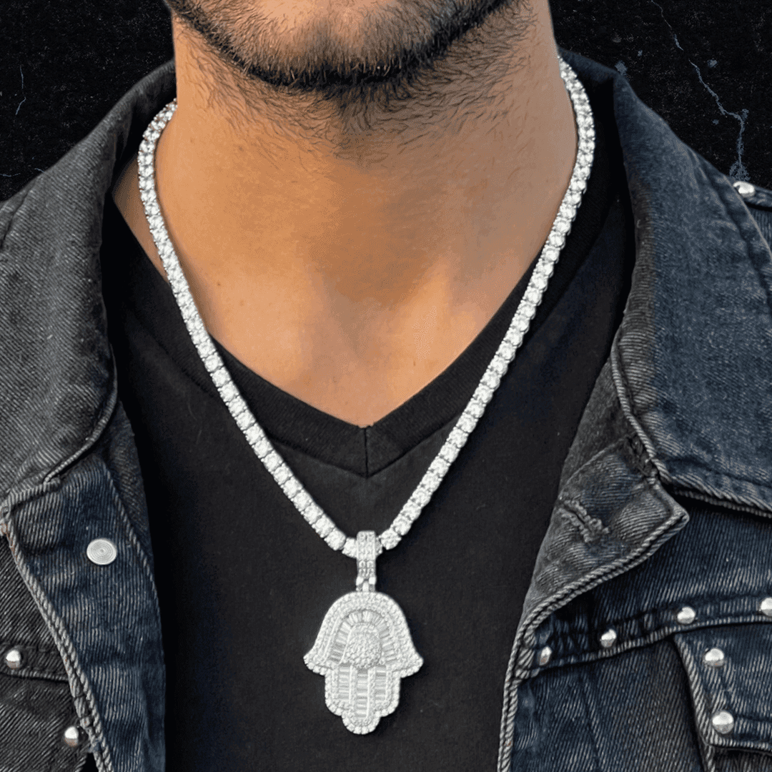 Ciondolo Di Diamanti Da Uomo | Ciondolo Di Diamanti | Preziosi Milano