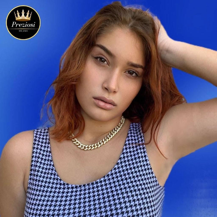 Collana Oro Diamanti | Collana Oro Unisex | Preziosi Milano