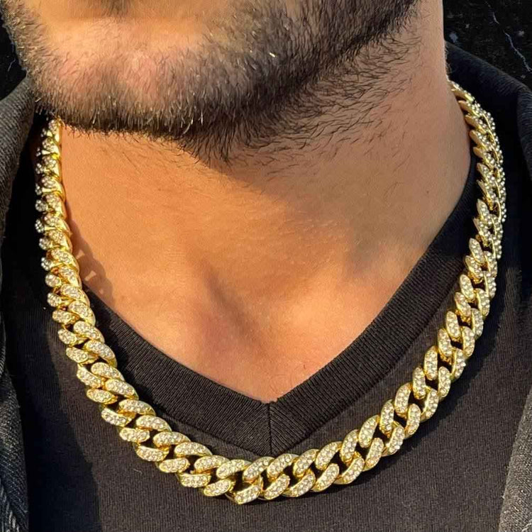 Collana Oro Diamanti | Collana Oro Unisex | Preziosi Milano
