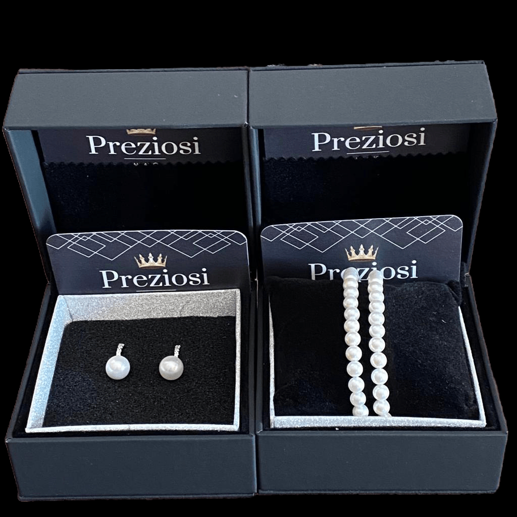 Parure Collana Di Perle | Collana Perle & Orecchini | Preziosi Milano
