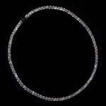 Collana Tennis Luxury Rhodium - Preziosi Milano