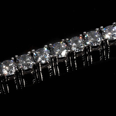 Collana Tennis Luxury Rhodium - Preziosi Milano