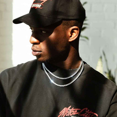 Collana Tennis Luxury Rhodium - Preziosi Milano