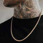 Collana Treccia Oro - Preziosi Milano