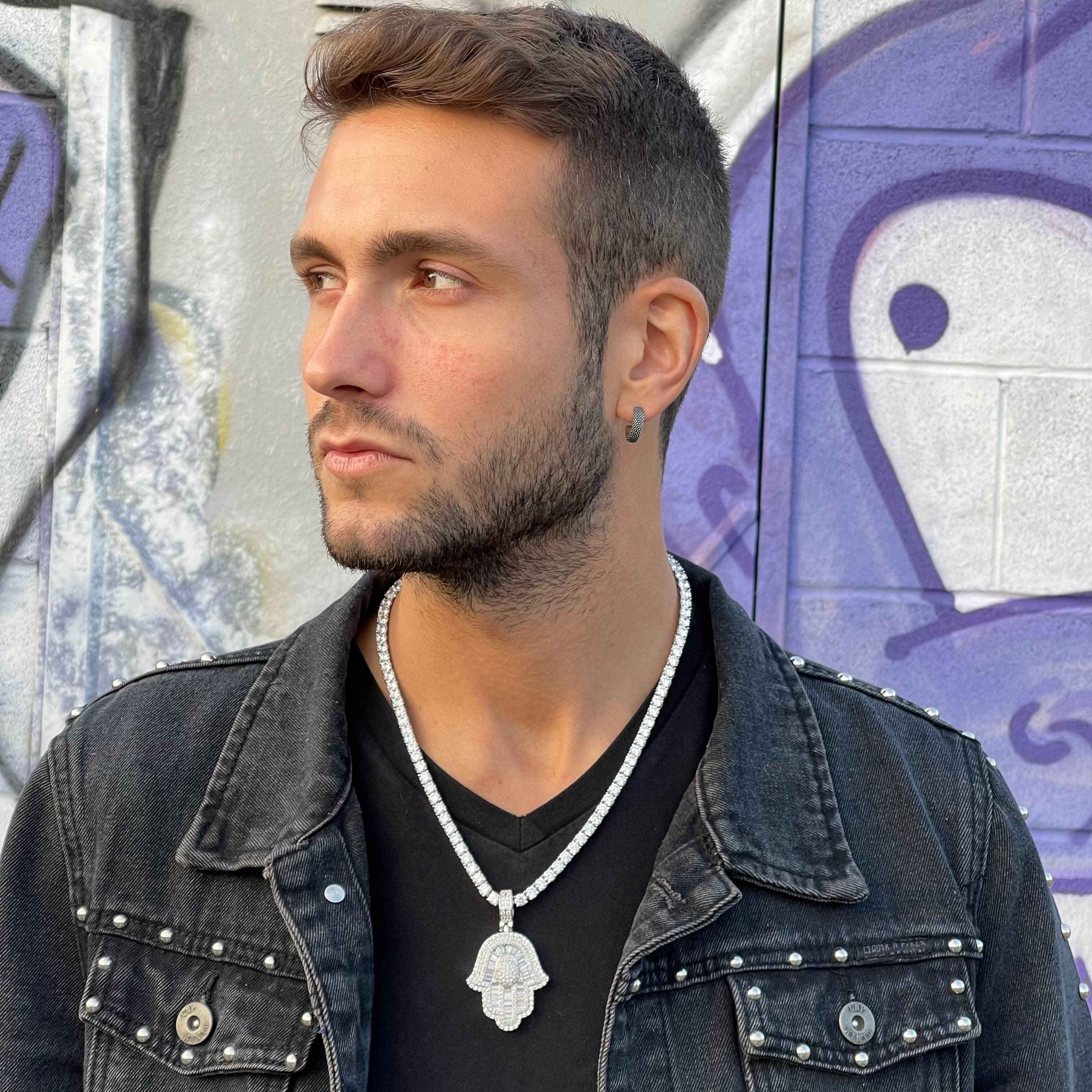 Ciondolo Di Diamanti Da Uomo | Ciondolo Di Diamanti | Preziosi Milano