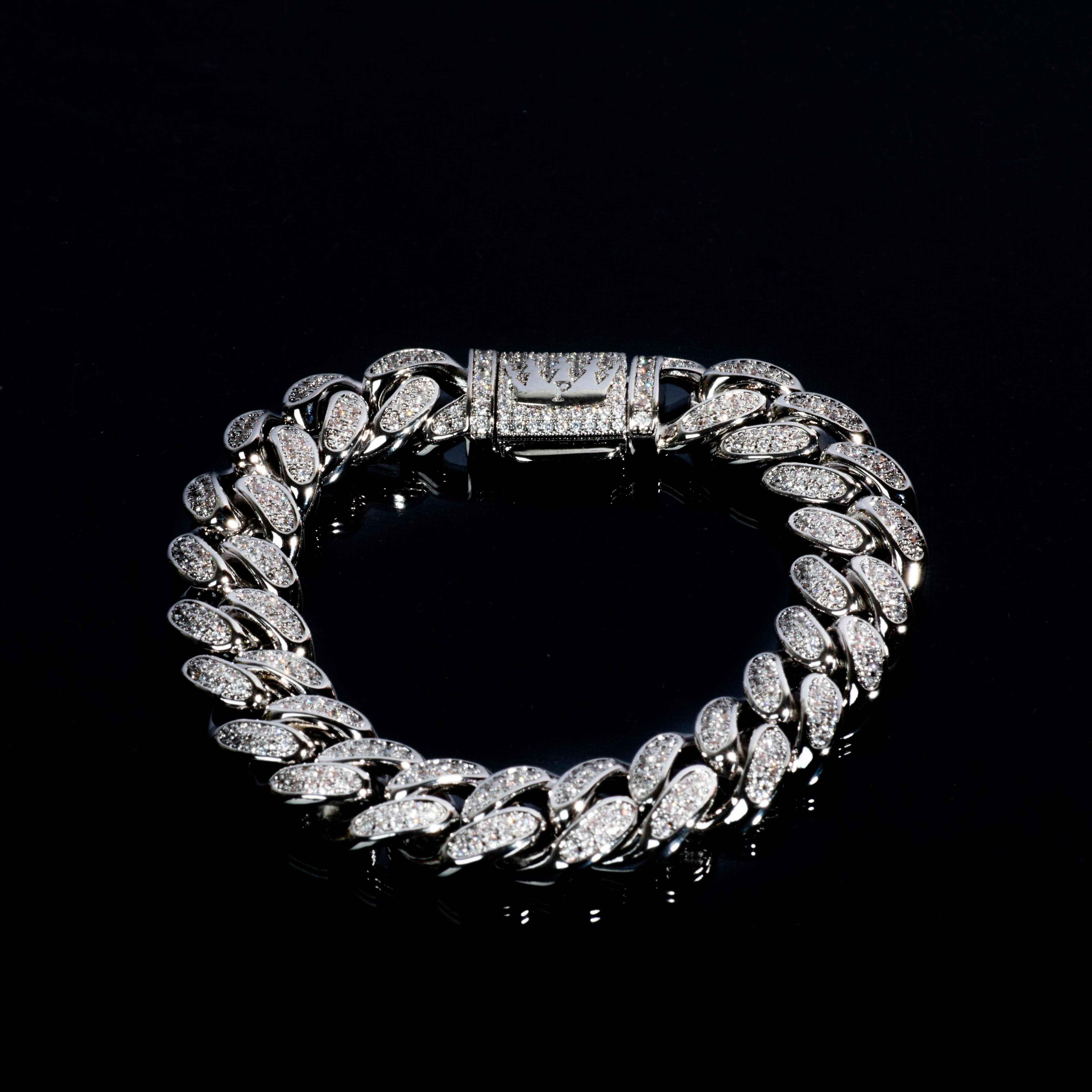 Bracciale Cubano Placcato | Bracciale Cubano | Preziosi Milano