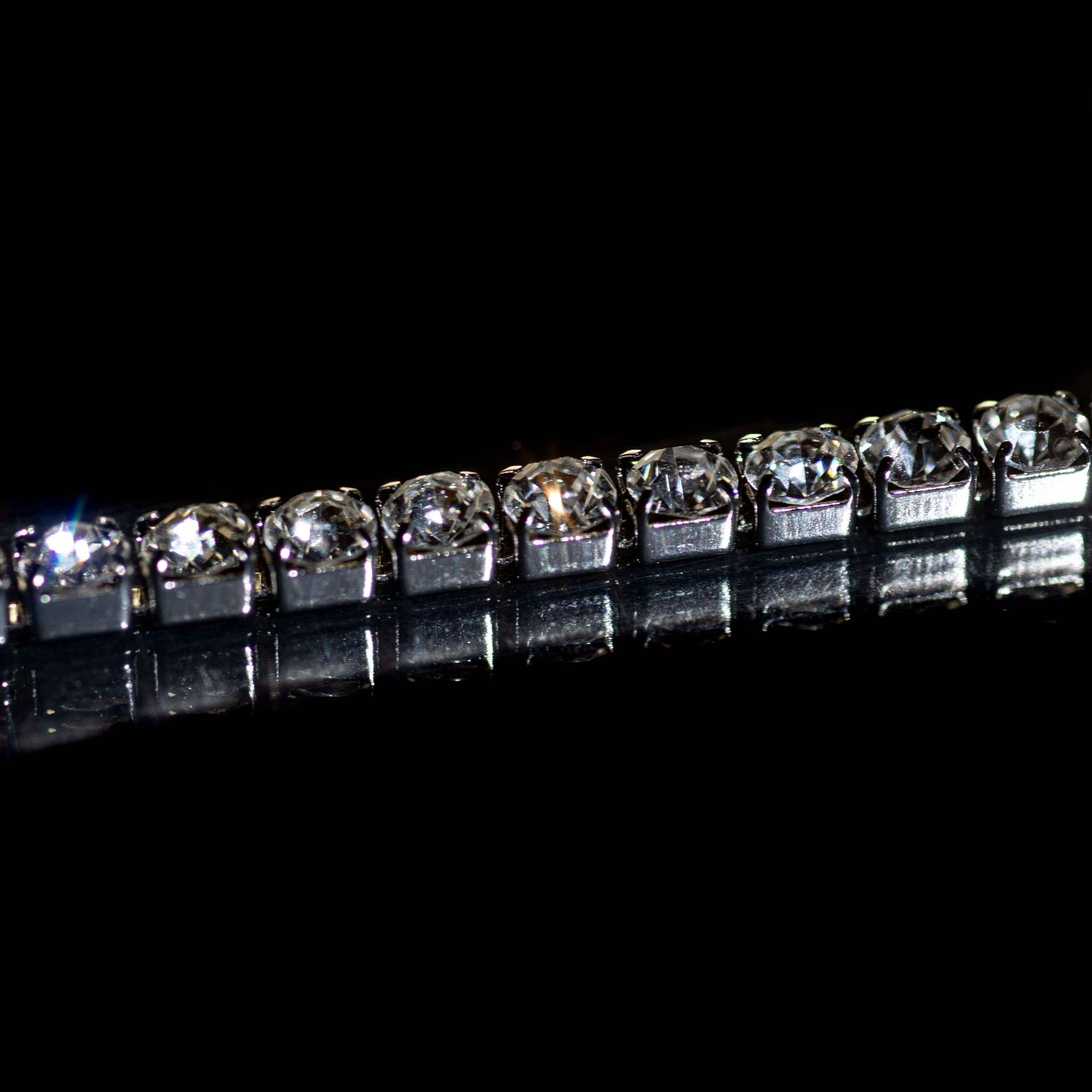 Braccialetto Tennis Diamantato | Braccialetto Tennis | Preziosi Milano