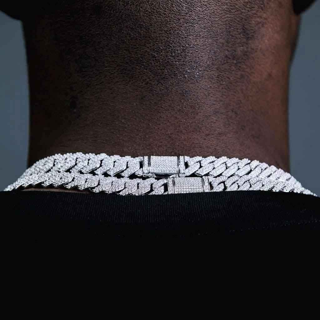 Collana Cubana Di Diamanti | Collana Cubana Da Uomo | Preziosi Milano