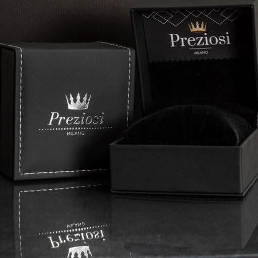 Orecchini a Croce Con Zirconi Cubici | Orecchini | Preziosi Milano